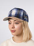 Бейсболка MITCHELL NESS арт. HP16221-LADBLUE Los Angeles Dodgers MLB (синий / бежевый)